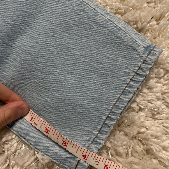 Madewell Perfect Vintage Straight Leg Jeans Blue Denim Size 24 - Picture 13 of 14